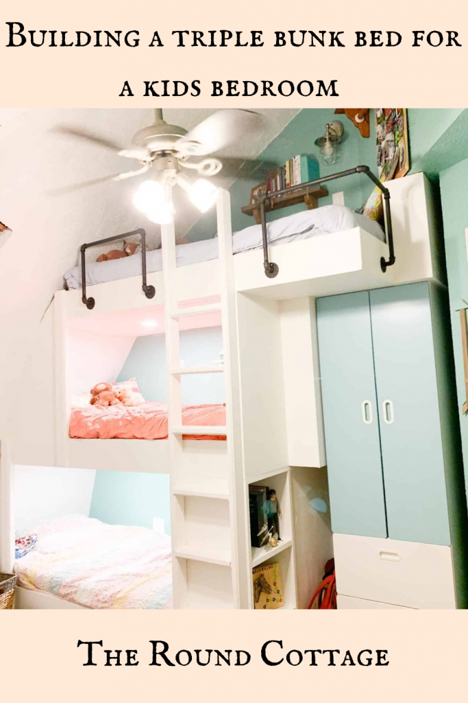 Triple bunk deals beds for girls