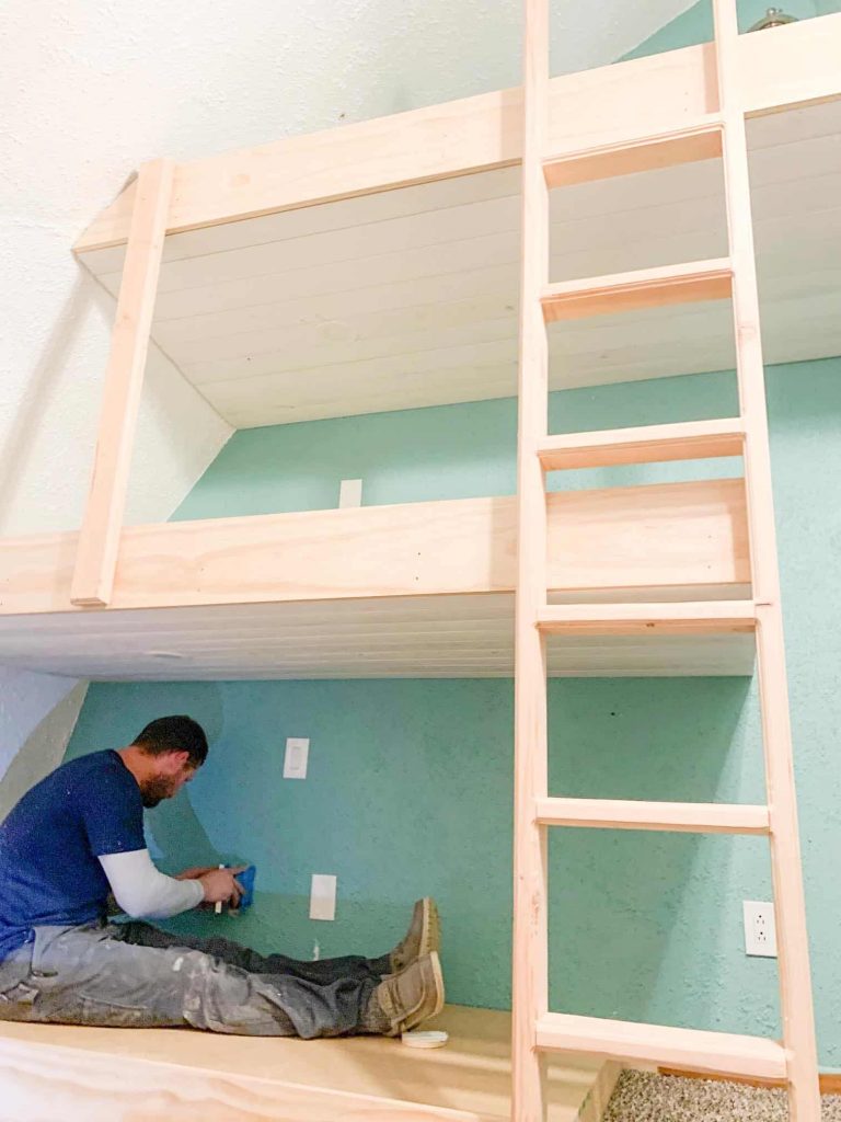 Diy triple deals bunk bed